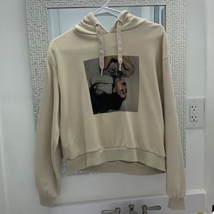 Ariana Grande Cropped Hoodie